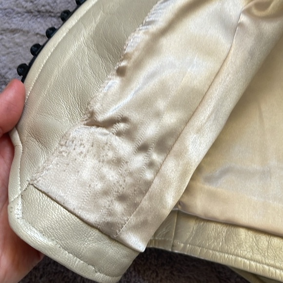 This beautiful vest has been lightly worn.The detail is Swarovski crystals. - Picture 5 of 6